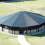 full roof horse exerciser